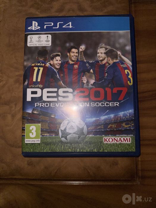Диск игры от PES2017