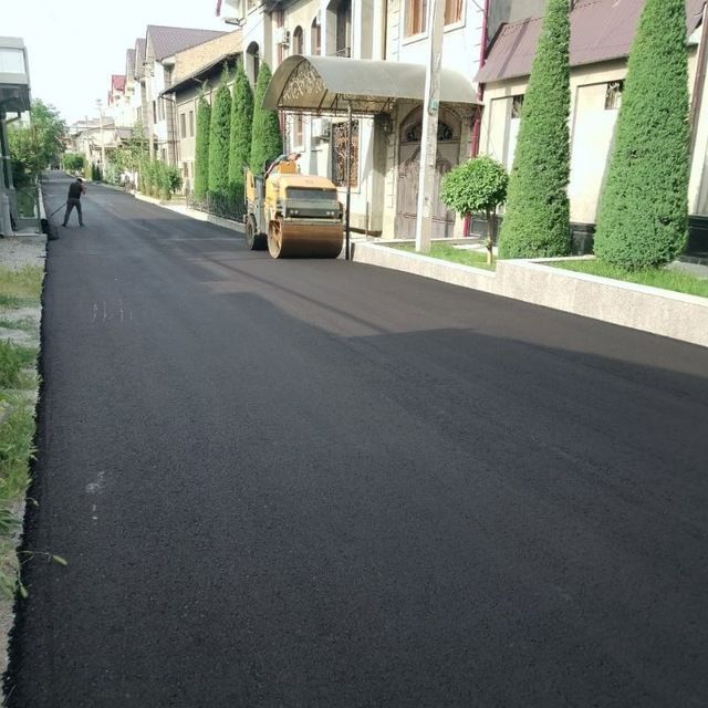 Asfalt xizmati OʻZBEKISTON boʻylab arzon narxlarda