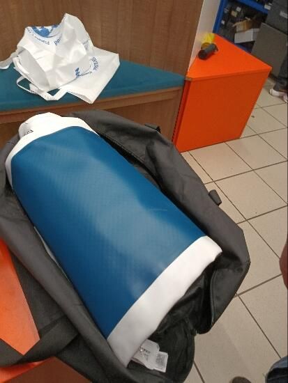 Pistă gonflabilă Gimnastică 3 m Albastru - produs resigilat Decathlon