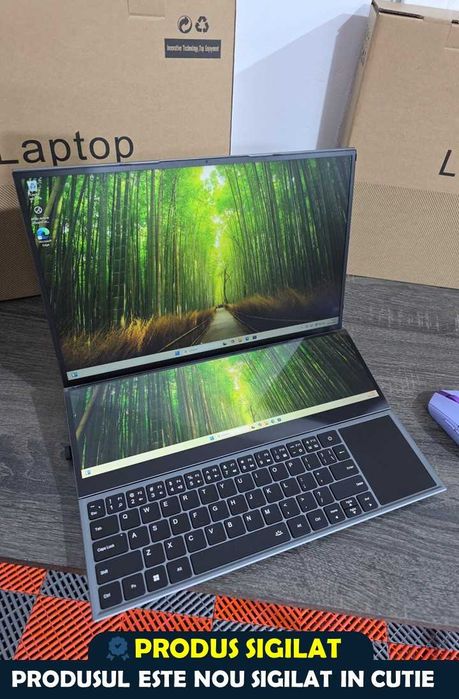 Laptop Premium 2 Ecrane Touch 16”+14” • i7 9750H • 32GB • 1TB SD • NOU