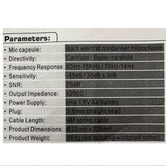Microfon profesional Kimafun (ex. podcast)