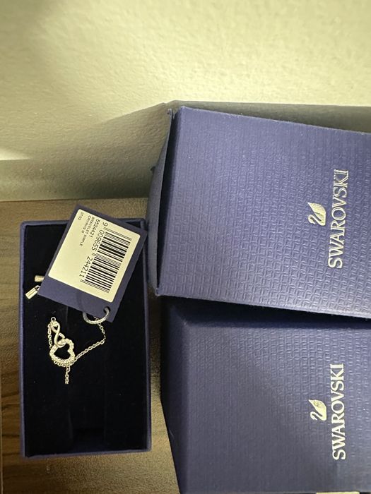 Swarovski Infinity Heart Bracelet Браслет сваровски