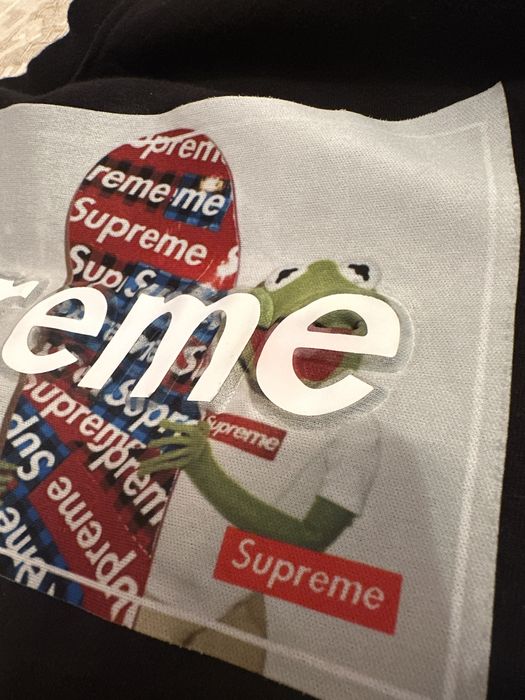 Футболка supreme kermit