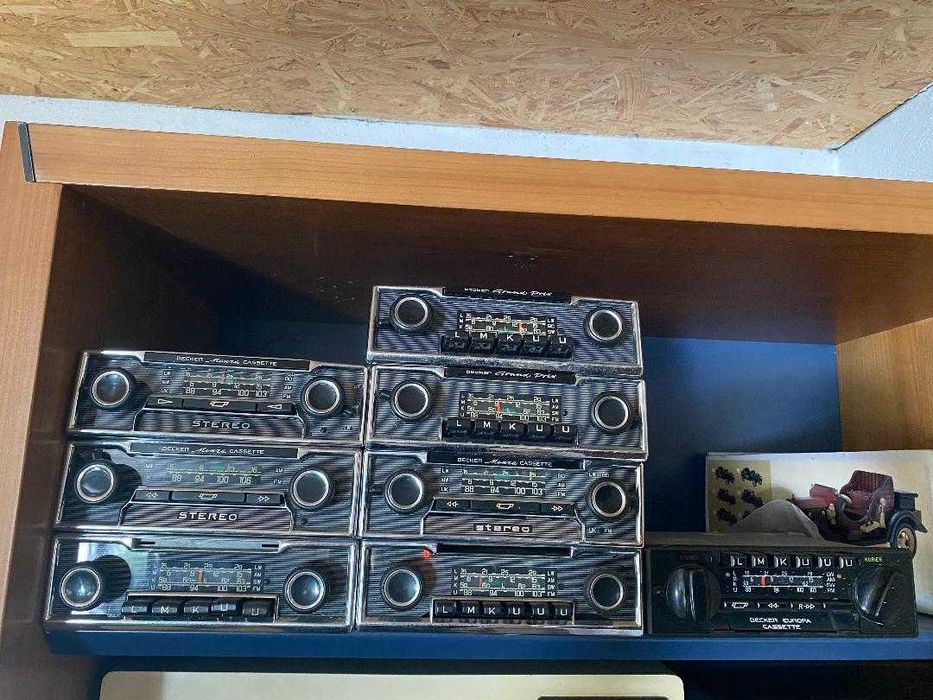 Radiouri vintage Becker – Monza Cassette, Grand Prix, Europa Cassette