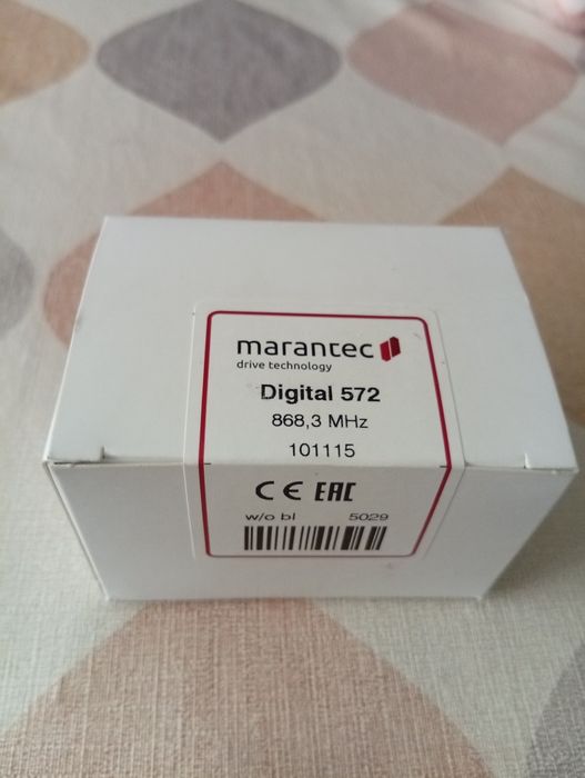 Telecomandă digitală Marantec 572 Micro cu 2 canale, 868 MHz, bi-linke