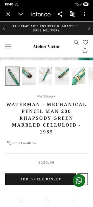 Stilouri cu penita de aur 18k,Parker,Diplomat,Waterman..vintige.