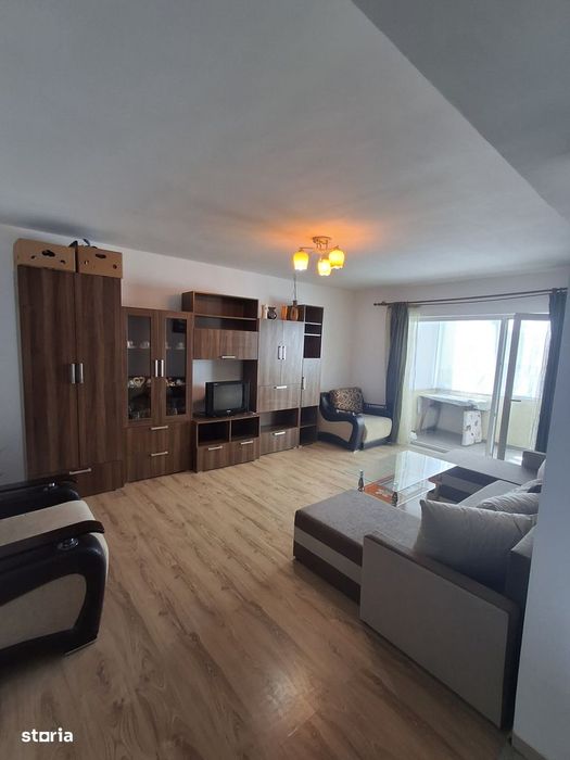 Apartament 2 camere, balcon, mobilat, parter