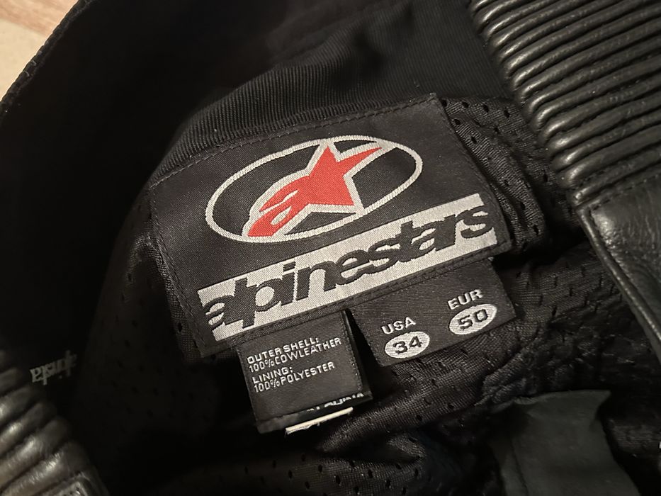Мото панталон Alpinestars – естествена кожа