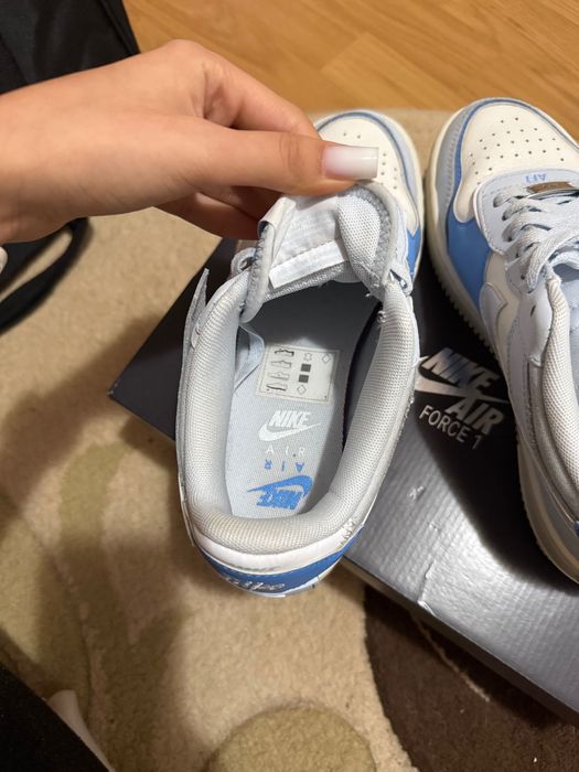 Adidasi Nike Air Force 1 Shadow Albaștri W AF1 SHADOW
