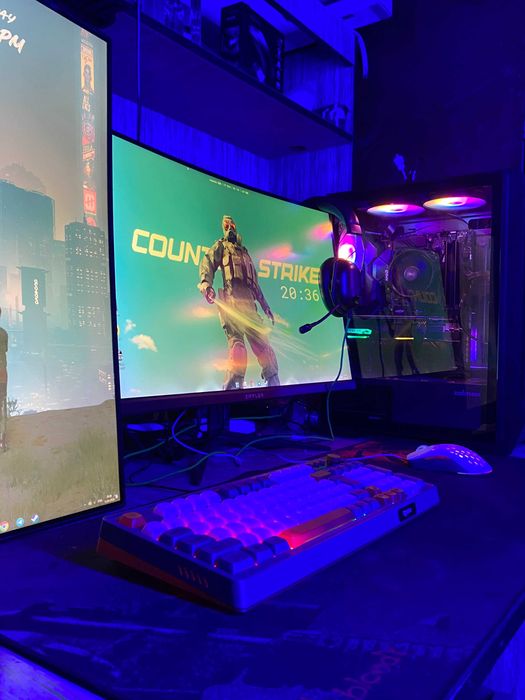 Жуда Кучли Компютер Ryzen 5 / RTX 2060 / 500GB NVME / 27 200ГЦ