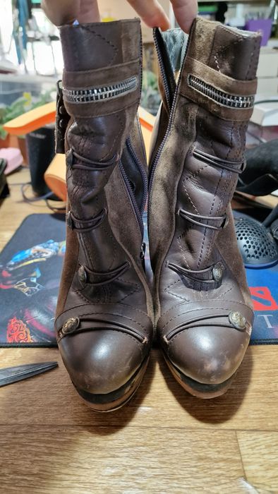 Ботинки натуральная кожа