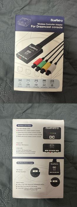 Sega Dreamcast 6 кнопочный джойстик, memory card, hyper pack итд