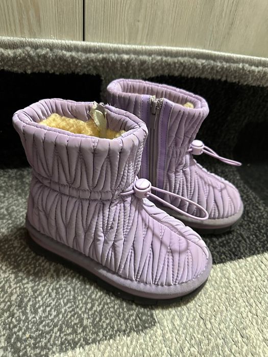 Полу сапожки зимние с мехом.