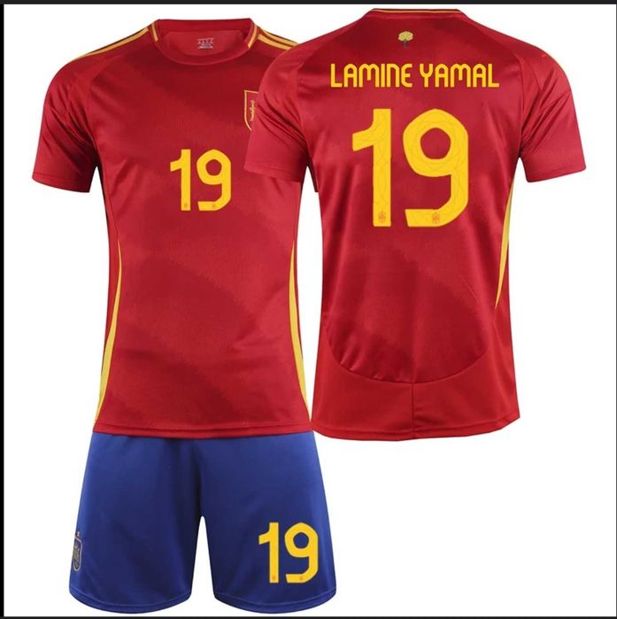 Ямин Ямал Новия Испански Екип Световен Шампион Yamin Spain 2025 Детско