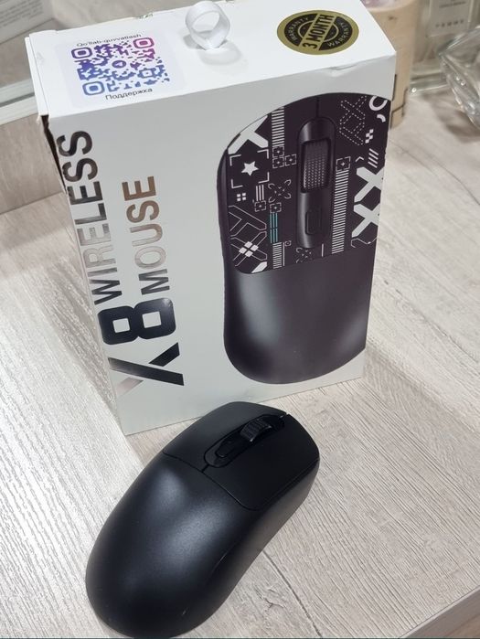 Беспроводная мышь 2.4G / Bluetooth • 2400 DPI • Тихая • Новая