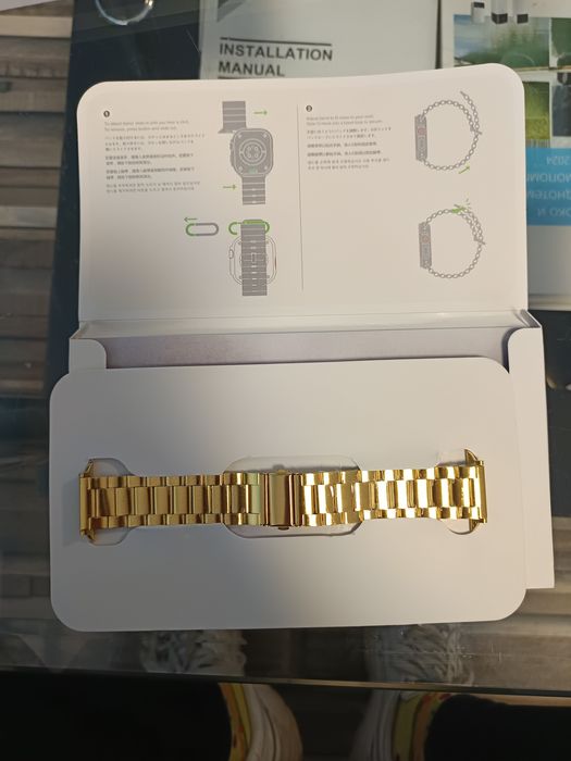 Златист Смарт Часовник  Apple Watch Ultra