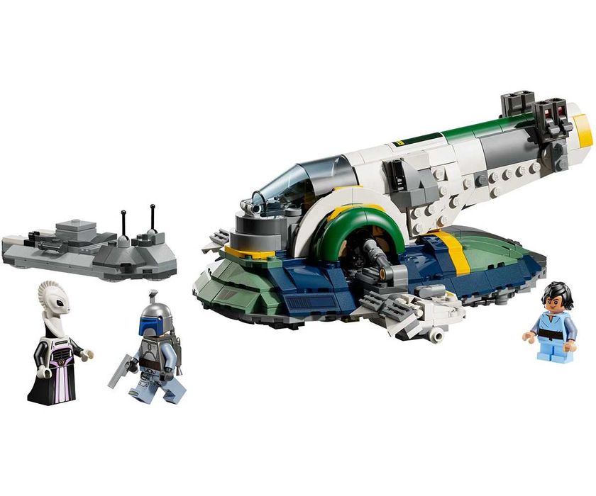 Lego Star Wars - Джедайски прехващач Асока/ Космически кораб на Джанго Фет (75433)/ Бунтовнически изтребител U-Wing/ SMART Play