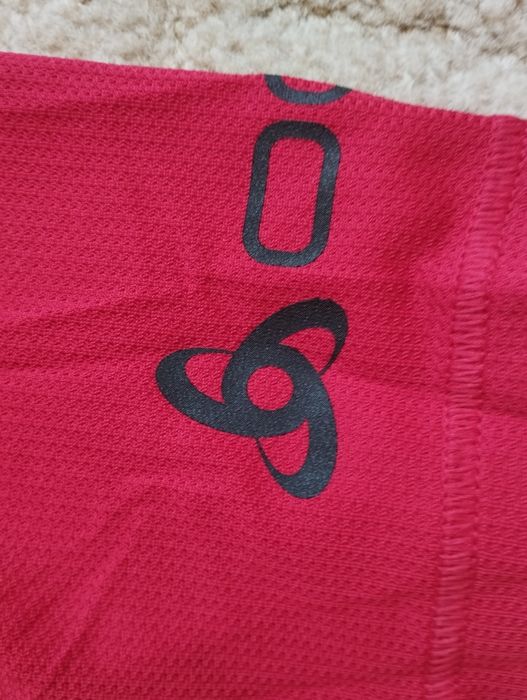 Tricou de damă de culoare roșie Odlo, mărimea L