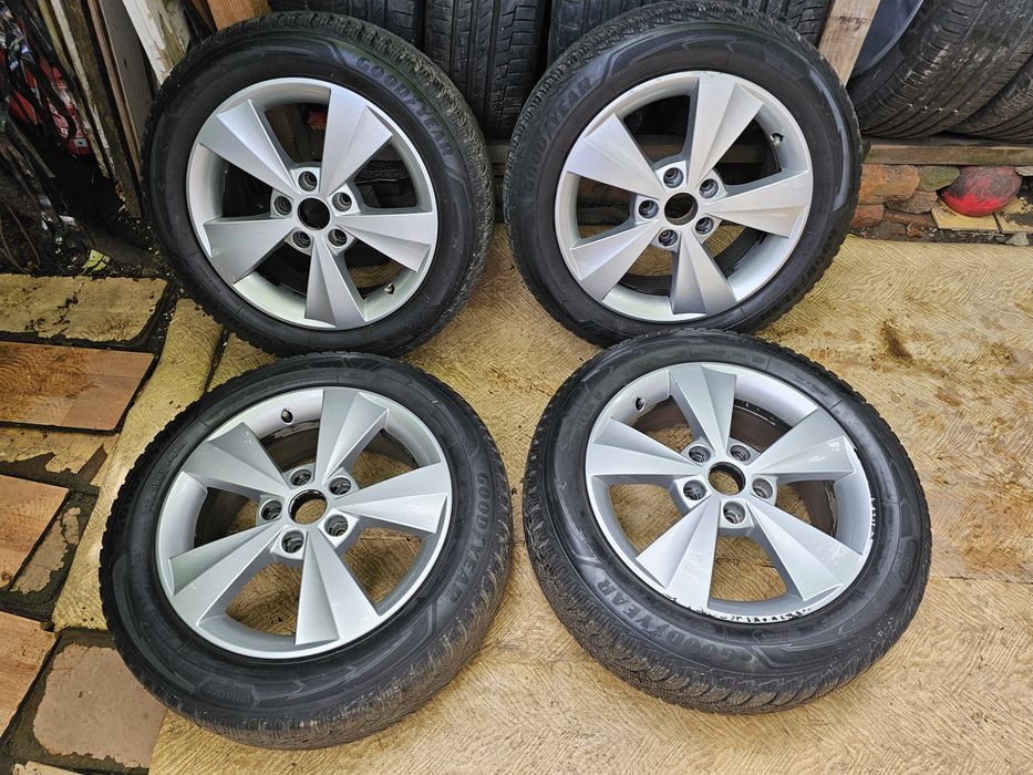 Jante aliaj 16" Skoda Octavia/Volkswagen/Seat anvelope  205 55 16