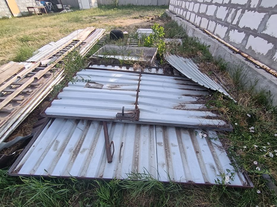 Продам ворота с калиткой