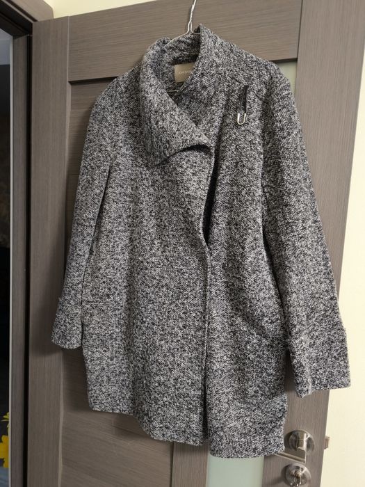 Cardigan gri grosuț