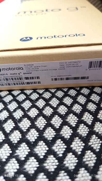 Motorola g15 power 8/ 256. Чисто нов.