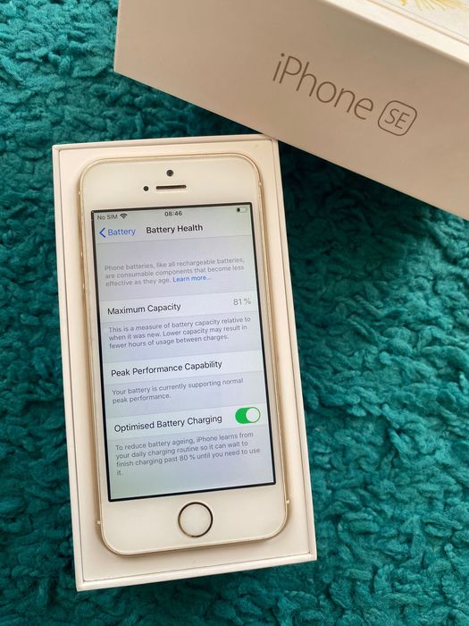 iPhone SE 2016 gold, 32 gb