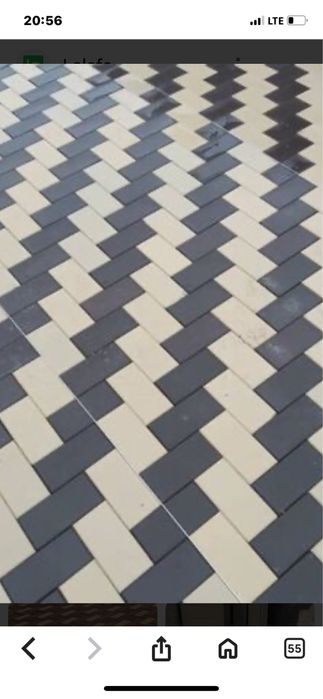 Тротуарная плитка. Брусчатка. Бордюр.