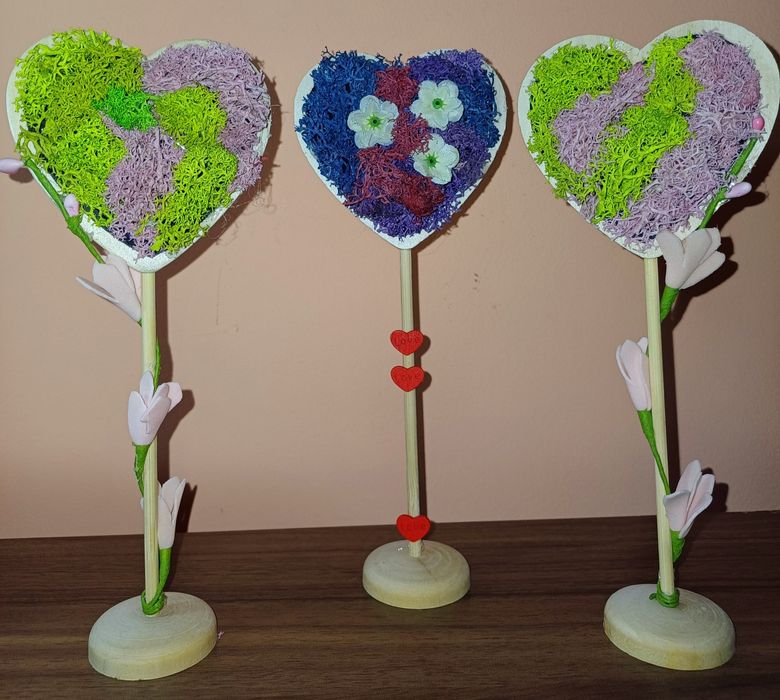 Сувенири с естествен скандинавски мъх