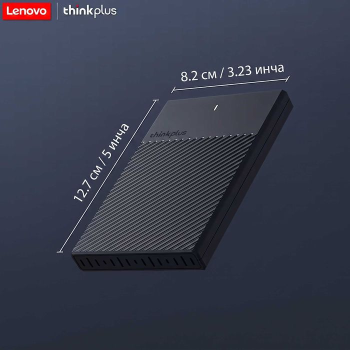 LENOVO K01A 500GB Външен Хард Диск HDD Преносим USB 3.0 Памет за Лаптоп и Компютър твърд диск