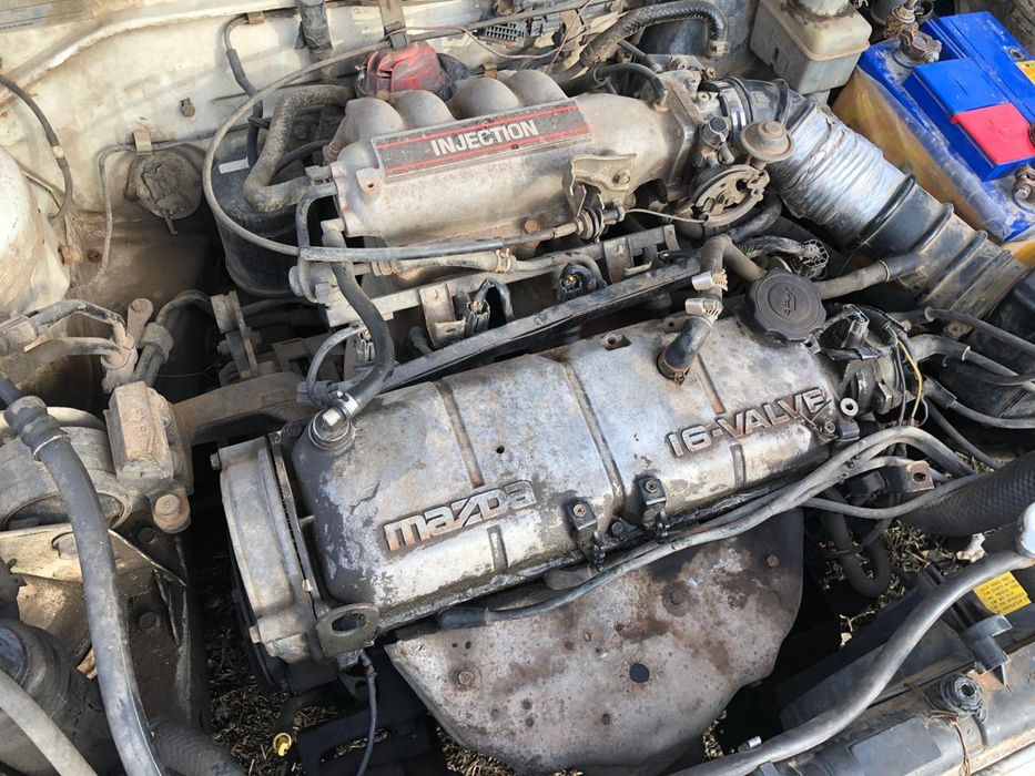 Мазда 323 матор  полный