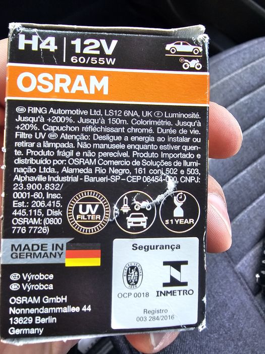 Osram h4 +200% оригинал