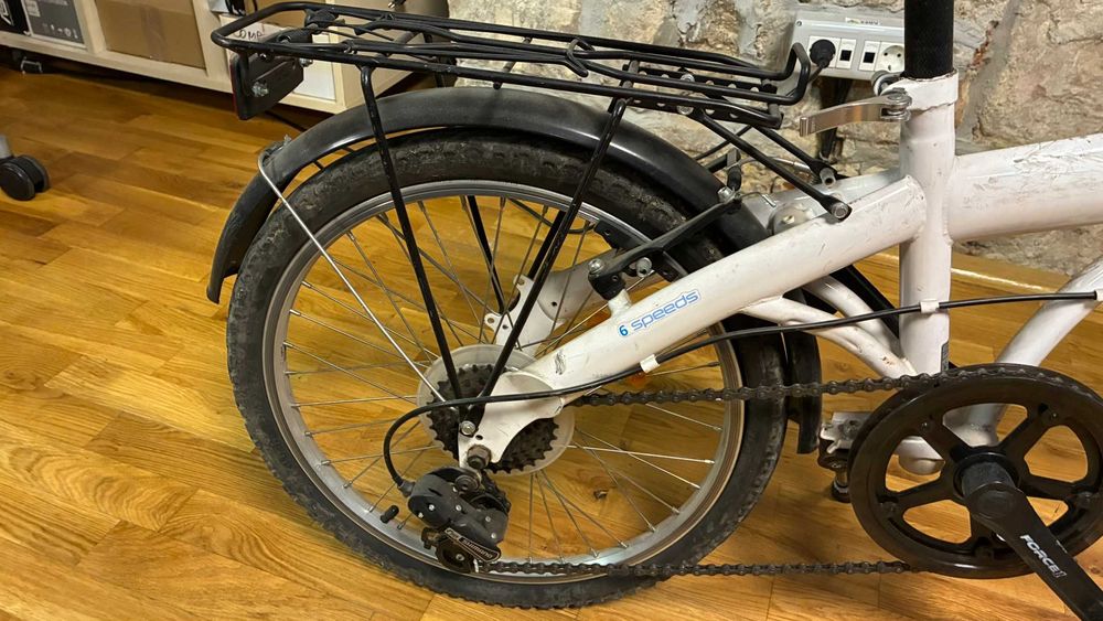 Bicicletă pliabilă Wayscral W175, 20”, Shimano 6 viteze