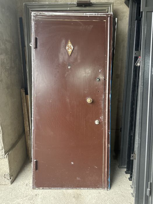 Двери железные темир есик