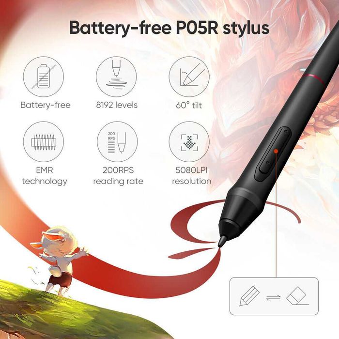 Распродажа! Графический планшет с экраном Xp-Pen Artist 24 FHD New Gen
