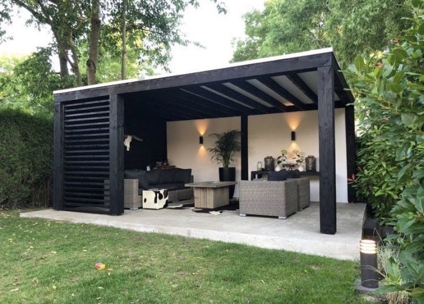 Foisoar terasa pergola casute de gradina din lemn uscat tratat