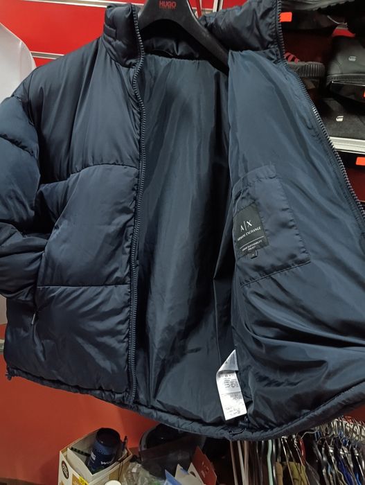 Оригинално яке Armani Exchange XL , XXL  ново мъжко уголемено зимно AX
