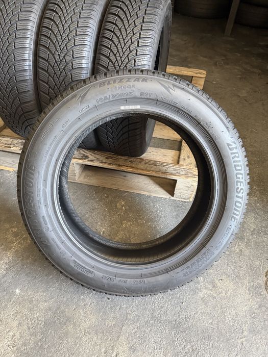 4 anvelope iarna 165/60/15 Bridgestone 7-7.3 mm DOT 2022!