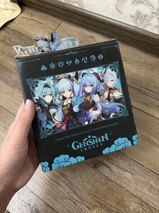 Набор Genshin Impact из 3 предметов,Kamisato Ayaka
