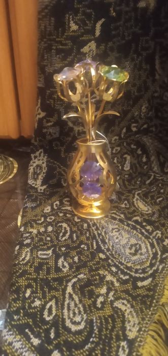 Хрустальный сувенир Букет