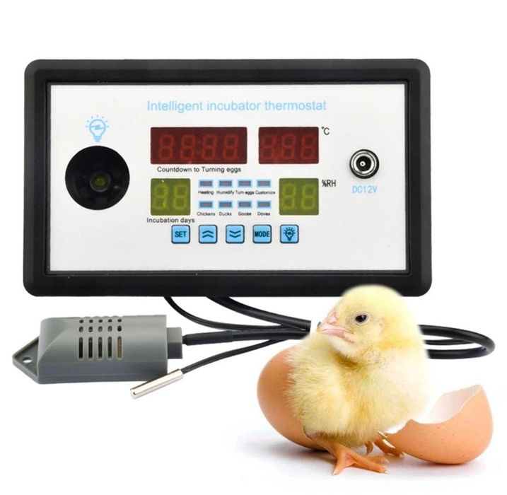 Термостат, терморегулатор, влагометър, влагомер за инкубатор