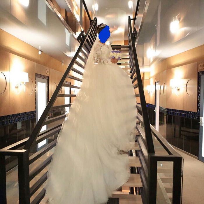 Шикарное свадебное платье