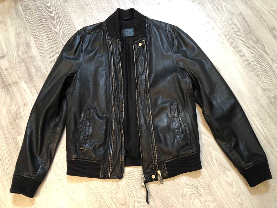 AllSaints geaca piele M, barbateasca