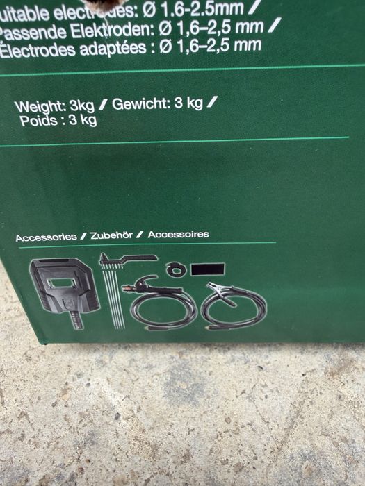 Vând Aparat de sudură Inverter Parkside nou sigilat.