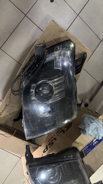 Фары Pajero 4 с билэд модулями