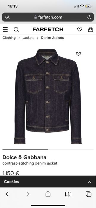 D&G cămașă de blug, noua cu eticheta