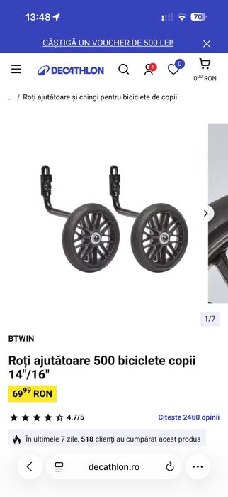 Bicicletă Doctogirl 500 16'' fete
