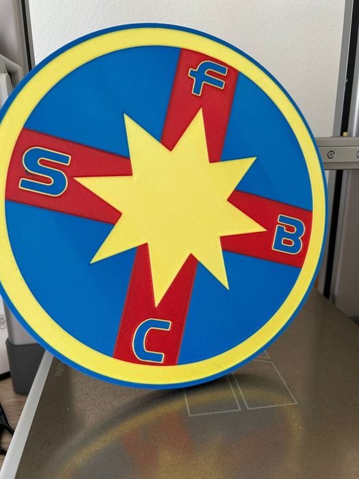 Emblema Pro FCSB 24 x 24 cm