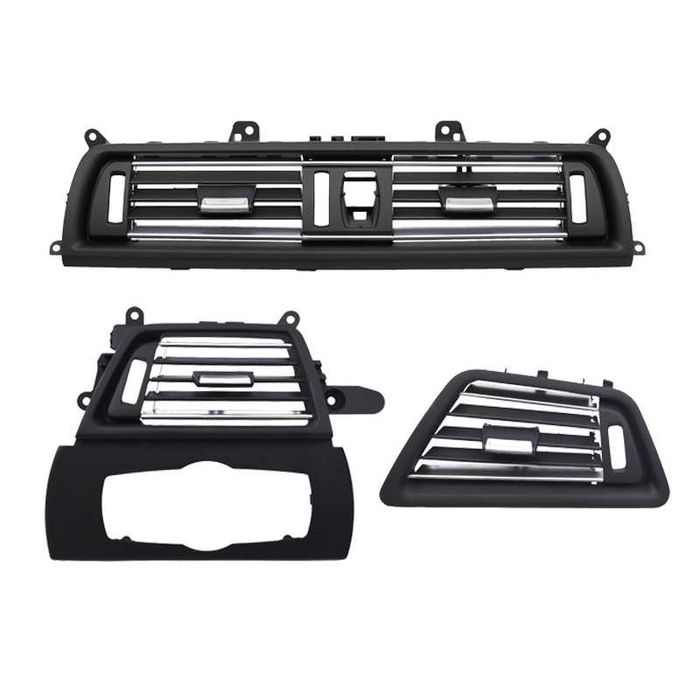 Grila centrala ventilatie cromata BMW F10 F11 F18 F06 F12 seria 5 6