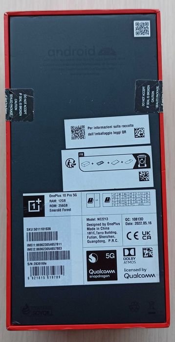 OnePlus 10 Pro 5G, 12GB+4GB RAM, 256GB